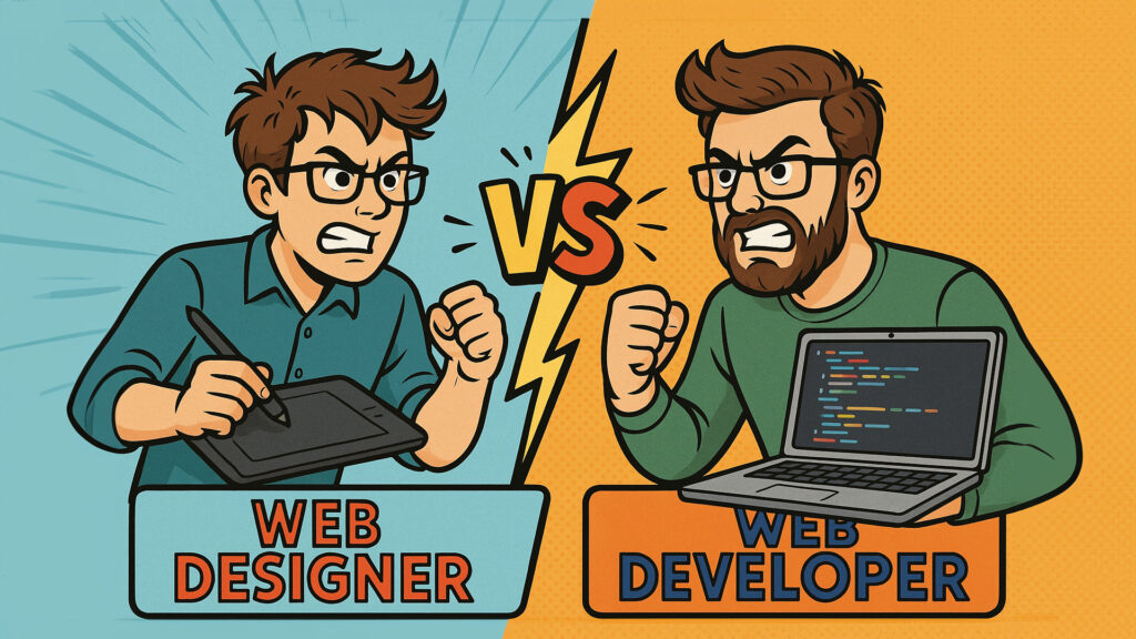 Web Designer VS Web Developer